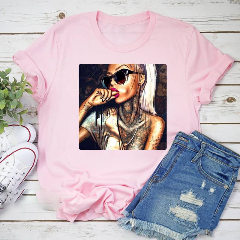 Black Girl Magic Gothic Short Sleeve T-shirts