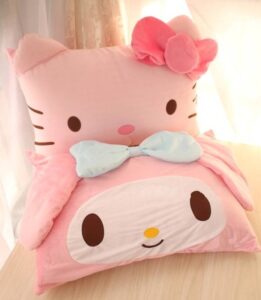 Cartoon Melody Doraemon Duffy Daisy Anpanman Cinnamoroll Plush Pillow Case