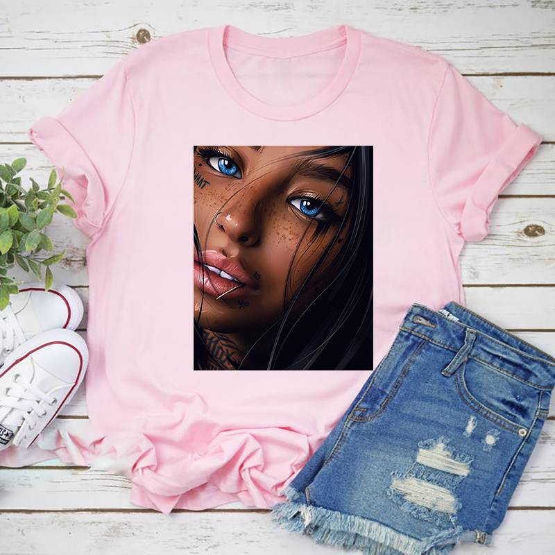 Black Girl Magic Gothic Short Sleeve T-shirts