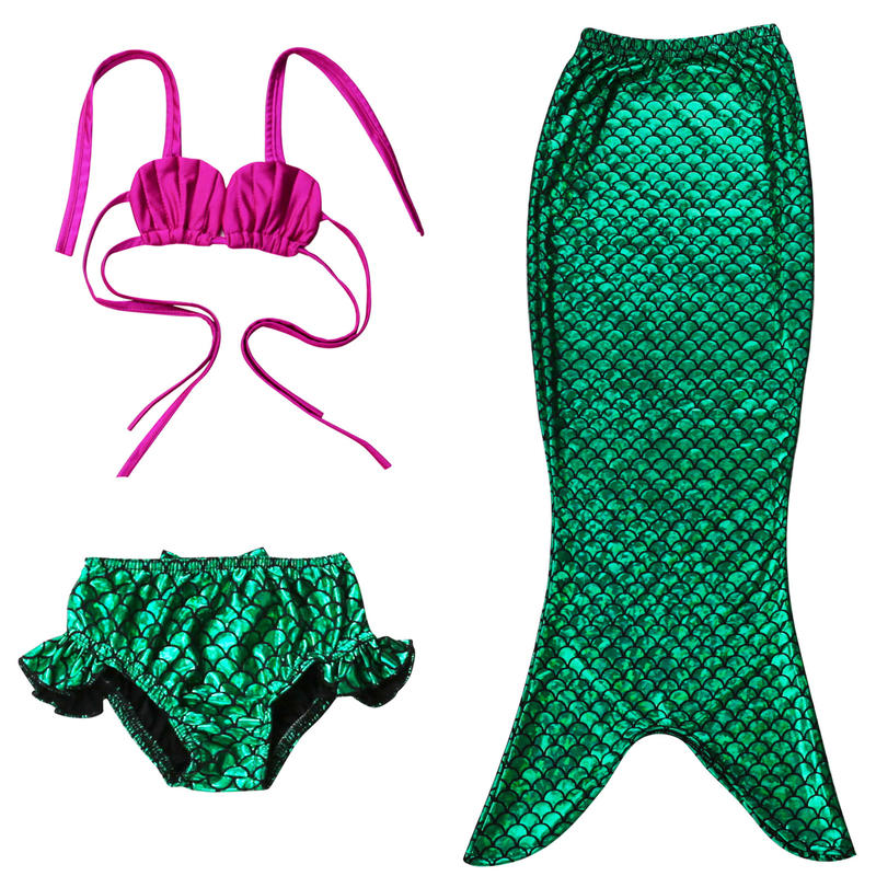 Mermaid Tail Princess Costume For Kids - KawaiiMerch.com