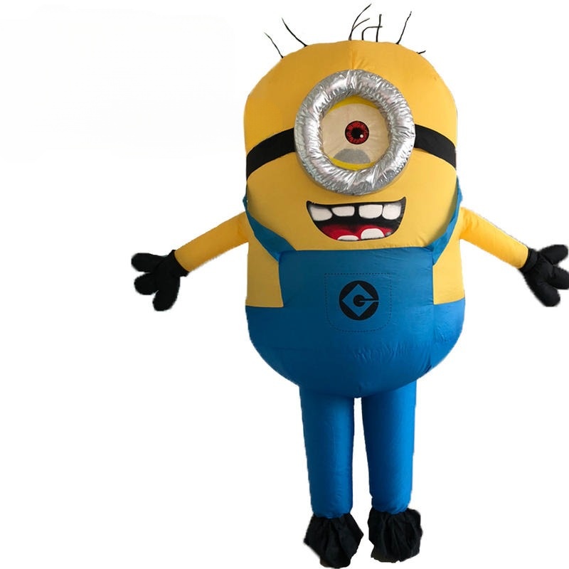 Cartoon Minion Kawaii Inflatable Costume - KawaiiMerch.com