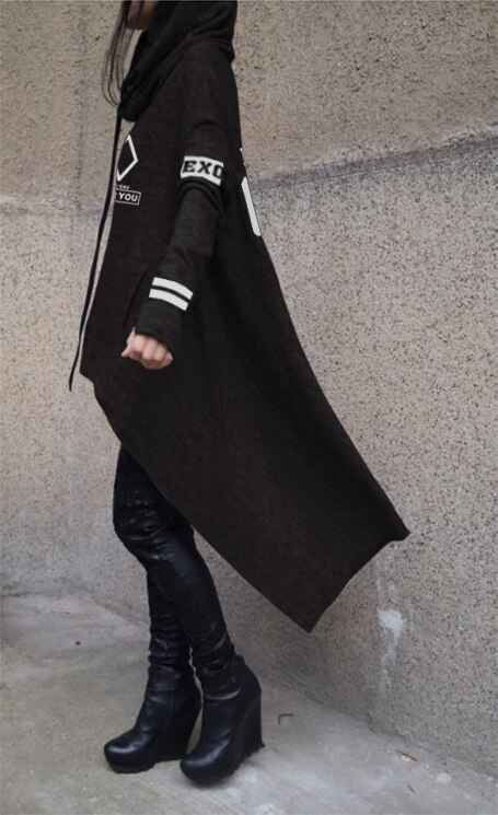 Exo Print Casual Long Sleeve & Skirt Hoodies