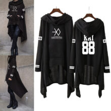 EXO Fashion Korean EXO DO LAG SE THEIR KAI SING FOR YOU EXO Hoodies Long skirt Women sweatshirts Pullovers XXS-XXL EXO Fashion Korean EXO DO LAG SE THEIR KAI SING FOR YOU EXO Hoodies Long skirt Women sweatshirts Pullovers XXS-XXL