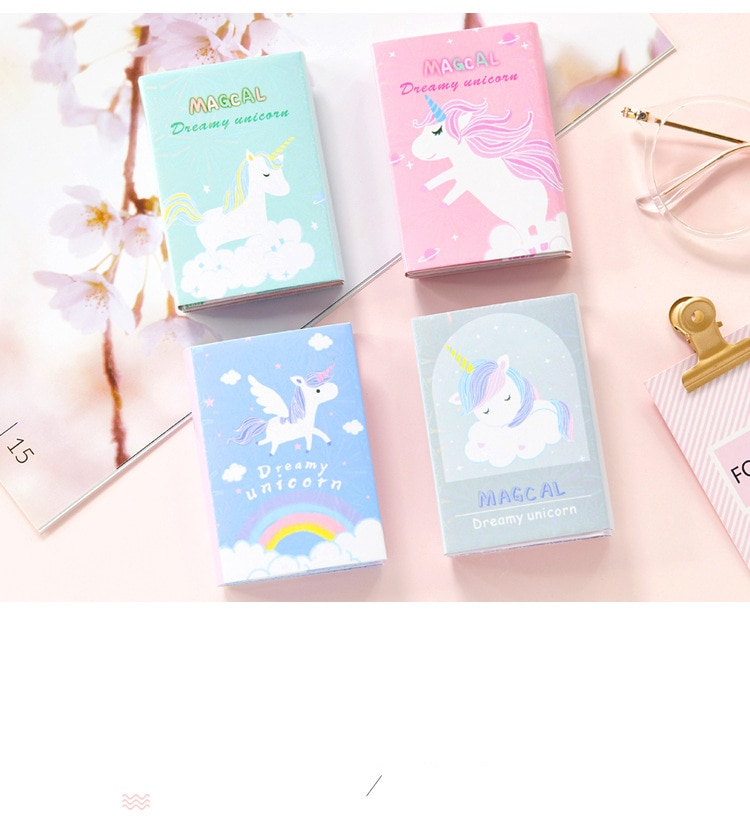 Kawaii Stationery Sumikko Gurashi/Unicorn Multi Folding Writing Memo Pad