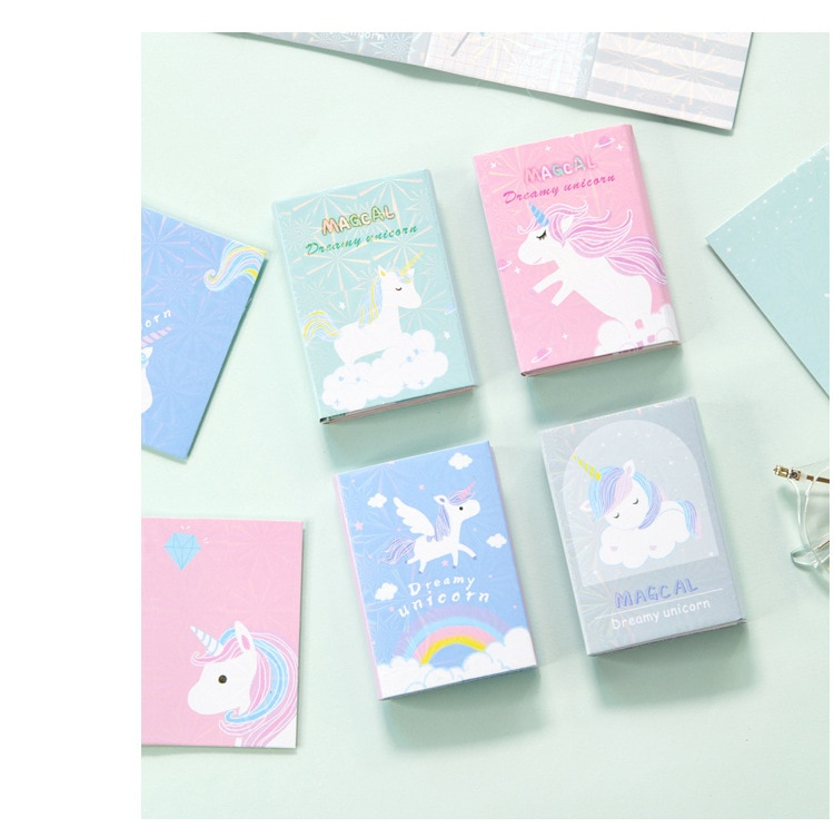 Kawaii Stationery Sumikko Gurashi/Unicorn Multi Folding Writing Memo Pad