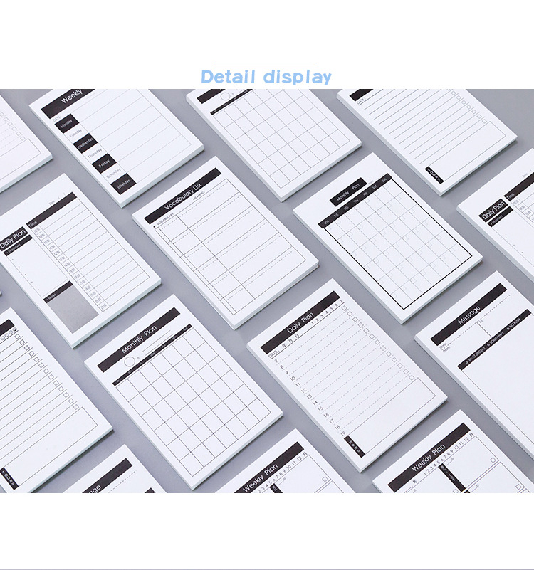 Kawaii Stationery Kraft Paper Sticky Notes Kawaii Stationery Kraft Paper Sticky Notes