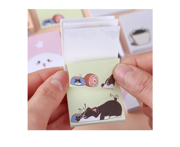 Kawaii Mood Cartoon Loose Leaf Pattern Memo Pad