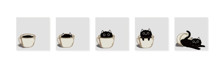 Kawaii Mood Cartoon Loose Leaf Pattern Memo Pad