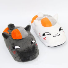 Natsume Yuujinchou Anime Creative Plush Soft Stuffed Madara Shoes Winter Indoor Unisex Warm Non-slip Cute Cartoon Women Slippers Natsume Yuujinchou Anime Creative Plush Soft Stuffed Madara Shoes Winter Indoor Unisex Warm Non-slip Cute Cartoon Women Slippers
