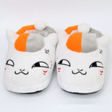Natsume Yuujinchou Anime Creative Plush Soft Stuffed Madara Shoes Winter Indoor Unisex Warm Non-slip Cute Cartoon Women Slippers Natsume Yuujinchou Anime Creative Plush Soft Stuffed Madara Shoes Winter Indoor Unisex Warm Non-slip Cute Cartoon Women Slippers