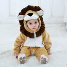 Baby Lion Onesie Animal Costume Toddler Boy Girl Long Sleeve Romper Funny Cute Warm Clothes Child Kid 0-3 years Infant Kigurumis Baby Lion Onesie Animal Costume Toddler Boy Girl Long Sleeve Romper Funny Cute Warm Clothes Child Kid 0-3 years Infant Kigurumis