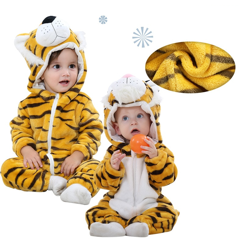 Panda Animal Kigurumi Onesie Hooded Pajama Costume For Kids