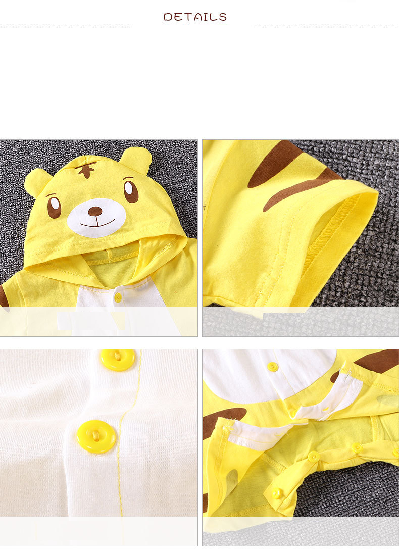 Cow/Tiger/Rabbit/Panda Animals Onesie Costume For Infant Baby