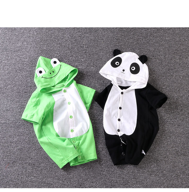 Cow/Tiger/Rabbit/Panda Animals Onesie Costume For Infant Baby