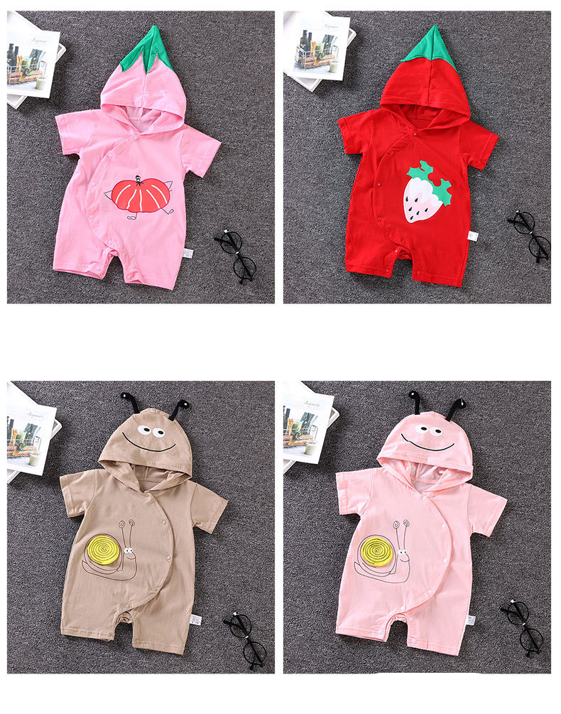 Cow/Tiger/Rabbit/Panda Animals Onesie Costume For Infant Baby