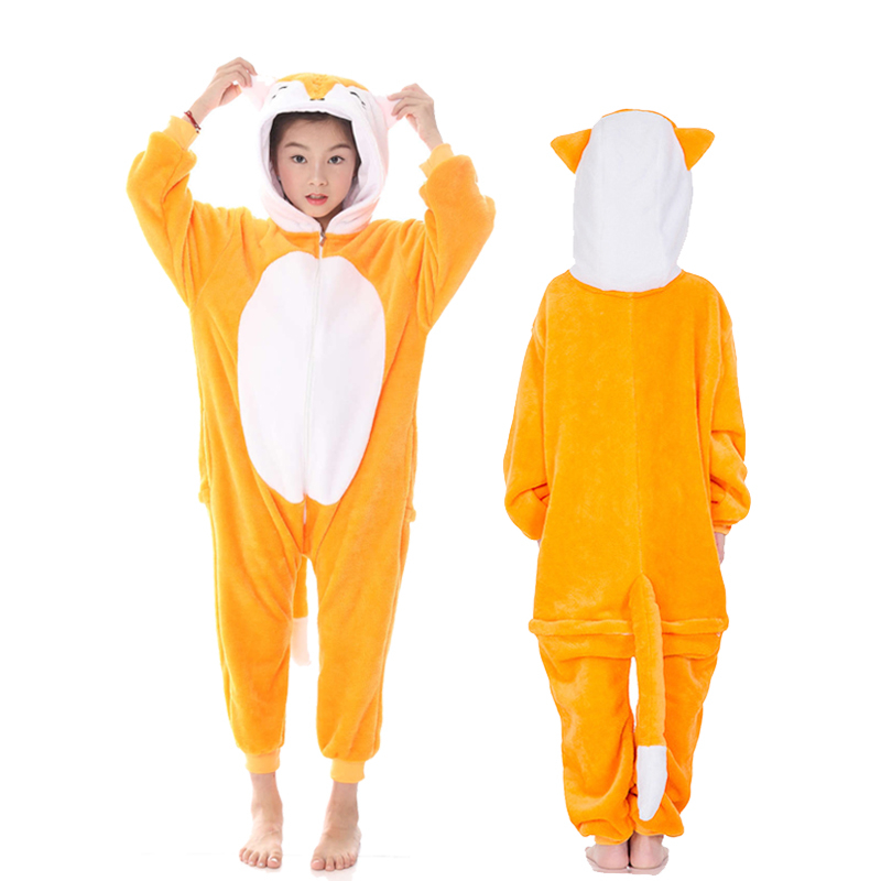 Unicorn/Panda Anime Kigurumi Onesie Pajamas For Kids - KawaiiMerch.com