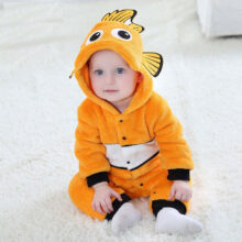 Kawaii Cute Baby Romper Nemo Costume Newborn Toddler Boy Girl Jumpsuit Winter Warm Clothes Anime Fish Kigurumis Onesie Suit Kawaii Cute Baby Romper Nemo Costume Newborn Toddler Boy Girl Jumpsuit Winter Warm Clothes Anime Fish Kigurumis Onesie Suit