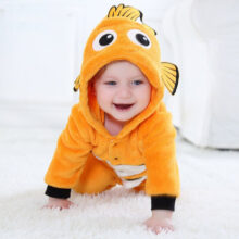 Kawaii Cute Baby Romper Nemo Costume Newborn Toddler Boy Girl Jumpsuit Winter Warm Clothes Anime Fish Kigurumis Onesie Suit Kawaii Cute Baby Romper Nemo Costume Newborn Toddler Boy Girl Jumpsuit Winter Warm Clothes Anime Fish Kigurumis Onesie Suit