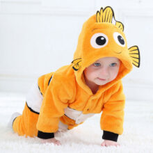 Kawaii Cute Baby Romper Nemo Costume Newborn Toddler Boy Girl Jumpsuit Winter Warm Clothes Anime Fish Kigurumis Onesie Suit Kawaii Cute Baby Romper Nemo Costume Newborn Toddler Boy Girl Jumpsuit Winter Warm Clothes Anime Fish Kigurumis Onesie Suit