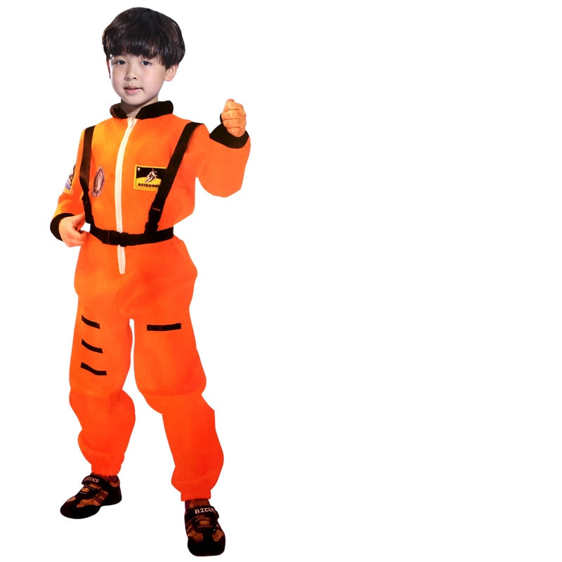 Astronaut Space Pilots Suit Jumpsuit Costume