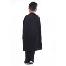 Darth Vader Costume for Kids Darth Vader Jumpsuit Black Clothing With Cape Christmas Holiday Cosplay for Boys Girls Darth Vader Costume for Kids Darth Vader Jumpsuit Black Clothing With Cape Christmas Holiday Cosplay for Boys Girls