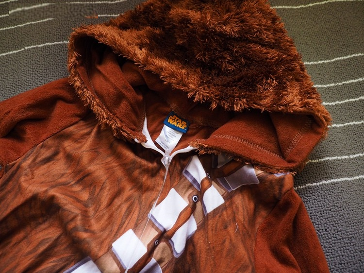 Star Wars Chewbacca Onesie Pajamas Cosplay Costume