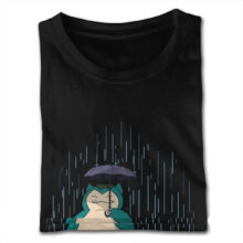 Unique My Neighbor Snorlax T-shirts Short Sleeve Cotton Male XXXL Black T-shirts Unique My Neighbor Snorlax T-shirts Short Sleeve Cotton Male XXXL Black T-shirts