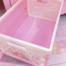 Large Capacity Melody Little Twin Stars Fashion Anime Storage Boxes Bins Home Beauty Case Cosmetic Box Pouch Makeup For Girls Large Capacity Melody Little Twin Stars Fashion Anime Storage Boxes Bins Home Beauty Case Cosmetic Box Pouch Makeup For Girls