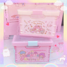 Large Capacity Melody Little Twin Stars Fashion Anime Storage Boxes Bins Home Beauty Case Cosmetic Box Pouch Makeup For Girls Large Capacity Melody Little Twin Stars Fashion Anime Storage Boxes Bins Home Beauty Case Cosmetic Box Pouch Makeup For Girls