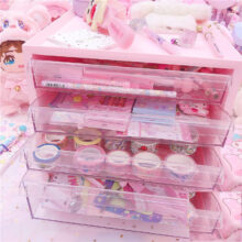 Large Capacity Cosmetic Storage Box Drawer Makeup Dressing Table Rack House Organizer Container Masking Tape Collection Large Capacity Cosmetic Storage Box Drawer Makeup Dressing Table Rack House Organizer Container Masking Tape Collection
