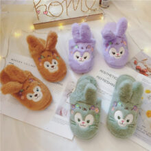 Girl Indoor Rabbit Slippers Cute Stella Rabbit Home Indoor Non-slip Floor Cotton Slippers Waterproof Rubber Bottom Slippers Girl Indoor Rabbit Slippers Cute Stella Rabbit Home Indoor Non-slip Floor Cotton Slippers Waterproof Rubber Bottom Slippers