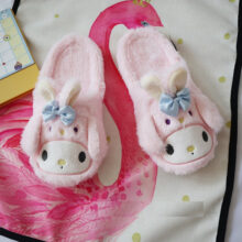Sweet Girl Winter Slippers Warm Home Slippers Girl Melody Shoes Indoor Pom Purin Slippers Japanese Style Indoor Slipper Non-slip Sweet Girl Winter Slippers Warm Home Slippers Girl Melody Shoes Indoor Pom Purin Slippers Japanese Style Indoor Slipper Non-slip