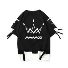 Stray Kids Mamamoo Top Tee Ikon Korean T Shirt Nct127 Loona Ateez Fashion Women/men T-shirt Unisex Female/male New Stray Kids Mamamoo Top Tee Ikon Korean T Shirt Nct127 Loona Ateez Fashion Women/men T-shirt Unisex Female/male New