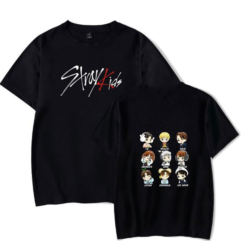 K-Pop Stray Kids Minho Jisung Woojin Changbin Felix T-Shirt