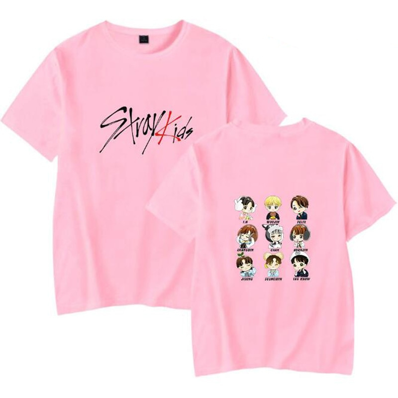 K-Pop Stray Kids Minho Jisung Woojin Changbin Felix T-Shirt