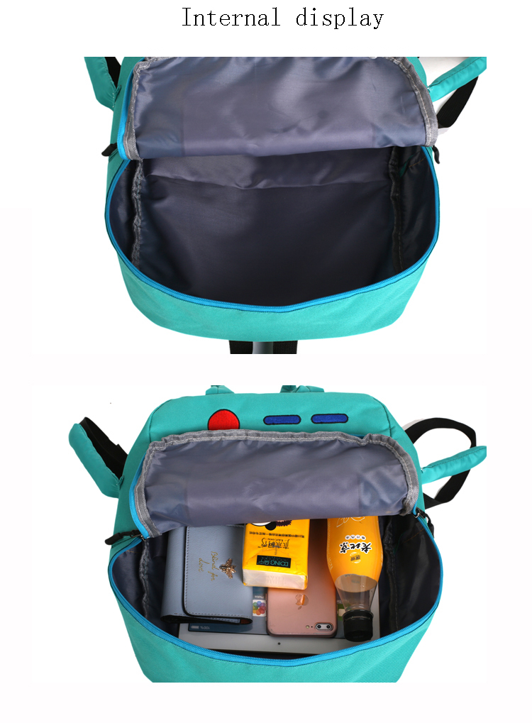 Adventure Time Cartoon Large Capacity Student Bag