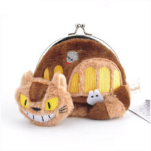 Anime Kiki’s Delivery Service Black Jiji Cat Bus Totoro Multi-functional Iron Buckle Soft Stuffed Coin Purse Plush purse 10cm Anime Kiki's Delivery Service Black Jiji Cat Bus Totoro Multi-functional Iron Buckle Soft Stuffed Coin Purse Plush purse 10cm