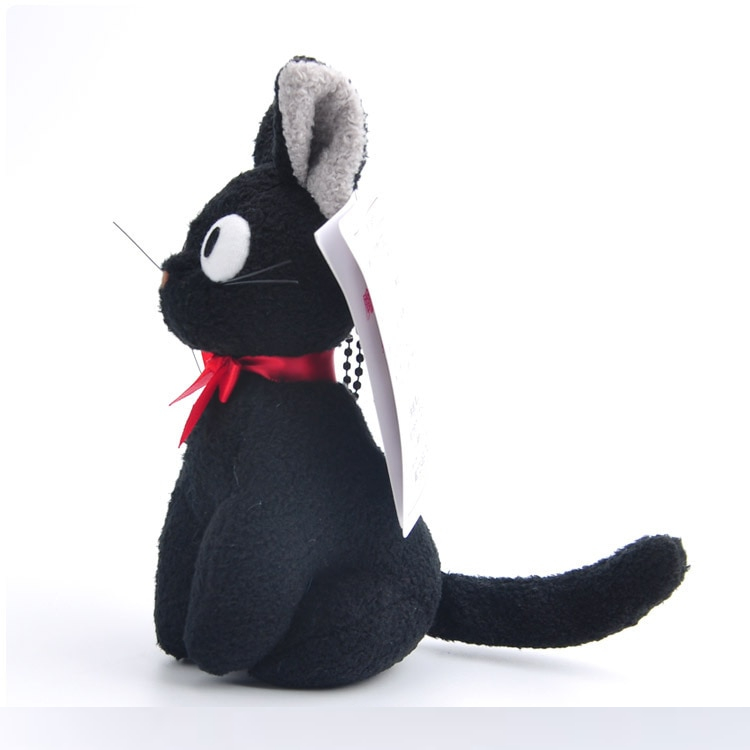 Kawaii Hayao Miyazaki Kiki Delivery Service JiJi Black Cat Cartoon Plush Dolls