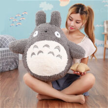 30-70CM kawaii Japanese style Studio Ghibli anime cat stuffed animal Long My Neighbor Totoro Pillow plush toys Doll Cushion 30-70CM kawaii Japanese style Studio Ghibli anime cat stuffed animal Long My Neighbor Totoro Pillow plush toys Doll Cushion