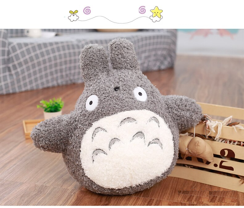 Kawaii Studio Ghibli My Neighbor Totoro Cat Anime Stuffed Long Plush Toy Pillow