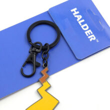 KS0015 HALDER Pokemon Pocket Monsters Pikachu tail pendant Alloy Metal Keychain Backpack Accessories Trinkets Car Keyring Gift KS0015 HALDER Pokemon Pocket Monsters Pikachu tail pendant Alloy Metal Keychain Backpack Accessories Trinkets Car Keyring Gift