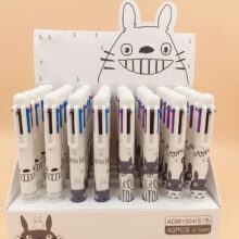 6 Colors in 1 Multicolor Totoro Pens Kawaii Ball Pens Cute Ballpoint PensFor Kids Girls Gifts School Office Supplies Stationery 6 Colors in 1 Multicolor Totoro Pens Kawaii Ball Pens Cute Ballpoint PensFor Kids Girls Gifts School Office Supplies Stationery
