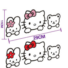 Aliauto Car Accessories Helkit Car Stickers Lovely Cat Decal for Toyota Ford Chevrolet Volkswagen Honda Hyundai Kia Lada Aliauto Car Accessories Helkit Car Stickers Lovely Cat Decal for Toyota Ford Chevrolet Volkswagen Honda Hyundai Kia Lada