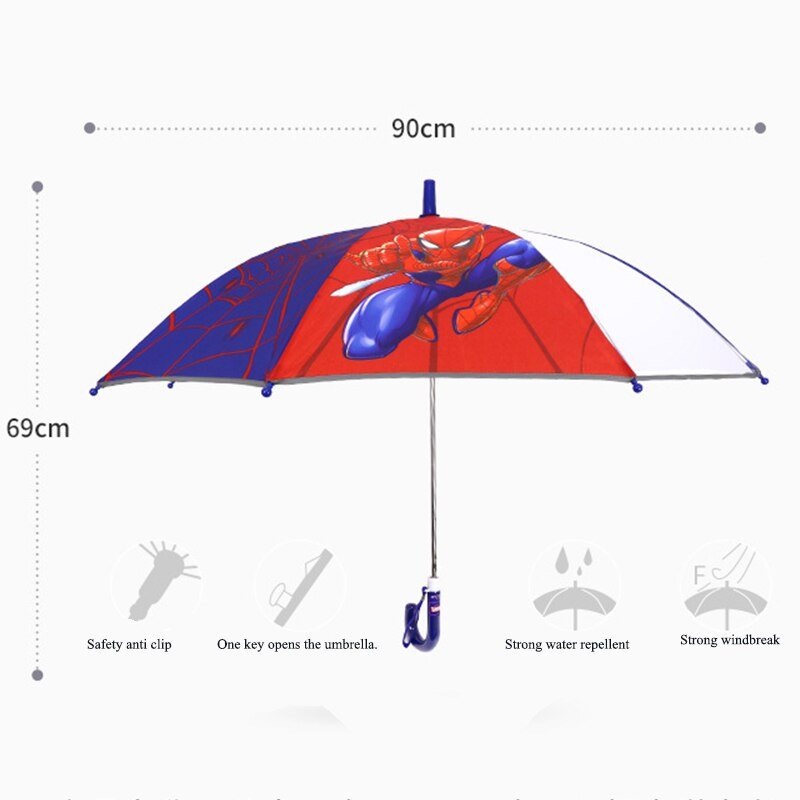 Stitch/Kitty/Mickey Cartoon Long Handle Automatic Umbrella Stitch/Kitty/Mickey Cartoon Long Handle Automatic Umbrella