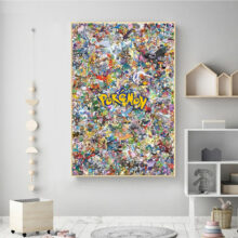 Pikachu Pokemon Todos Os Monstros Anime Canvas Prints Picture Modular Paintings For Living Room Poster On The Wall Home Decor Pikachu Pokemon Todos Os Monstros Anime Canvas Prints Picture Modular Paintings For Living Room Poster On The Wall Home Decor