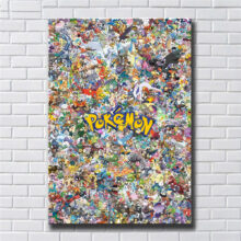 Pikachu Pokemon Todos Os Monstros Anime Canvas Prints Picture Modular Paintings For Living Room Poster On The Wall Home Decor Pikachu Pokemon Todos Os Monstros Anime Canvas Prints Picture Modular Paintings For Living Room Poster On The Wall Home Decor
