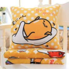 Winter Cartoon Gudetama Lazy yolk Egg Stuffed Animals Pillow Creative Plush 3 in 1Hand Warmer Air-Condition Nap Blanket Gifts Winter Cartoon Gudetama Lazy yolk Egg Stuffed Animals Pillow Creative Plush 3 in 1Hand Warmer Air-Condition Nap Blanket Gifts