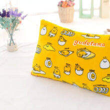 Creative Stuffed Animals Gudetama lazy Egg Yolk Plush Flannel Air Condition Blanket Bed Sheets Soft Pillow Case Cover kids Toys Creative Stuffed Animals Gudetama lazy Egg Yolk Plush Flannel Air Condition Blanket Bed Sheets Soft Pillow Case Cover kids Toys