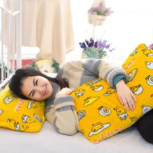 Creative Stuffed Animals Gudetama lazy Egg Yolk Plush Flannel Air Condition Blanket Bed Sheets Soft Pillow Case Cover kids Toys Creative Stuffed Animals Gudetama lazy Egg Yolk Plush Flannel Air Condition Blanket Bed Sheets Soft Pillow Case Cover kids Toys