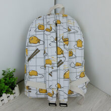 Cute Lazy Egg Cartoon Cat Yellow Gudetama Student Girls Shoulder Bags Printed Canvas Kids Fashion Schoolbag Backpack Gifts New Cute Lazy Egg Cartoon Cat Yellow Gudetama Student Girls Shoulder Bags Printed Canvas Kids Fashion Schoolbag Backpack Gifts New